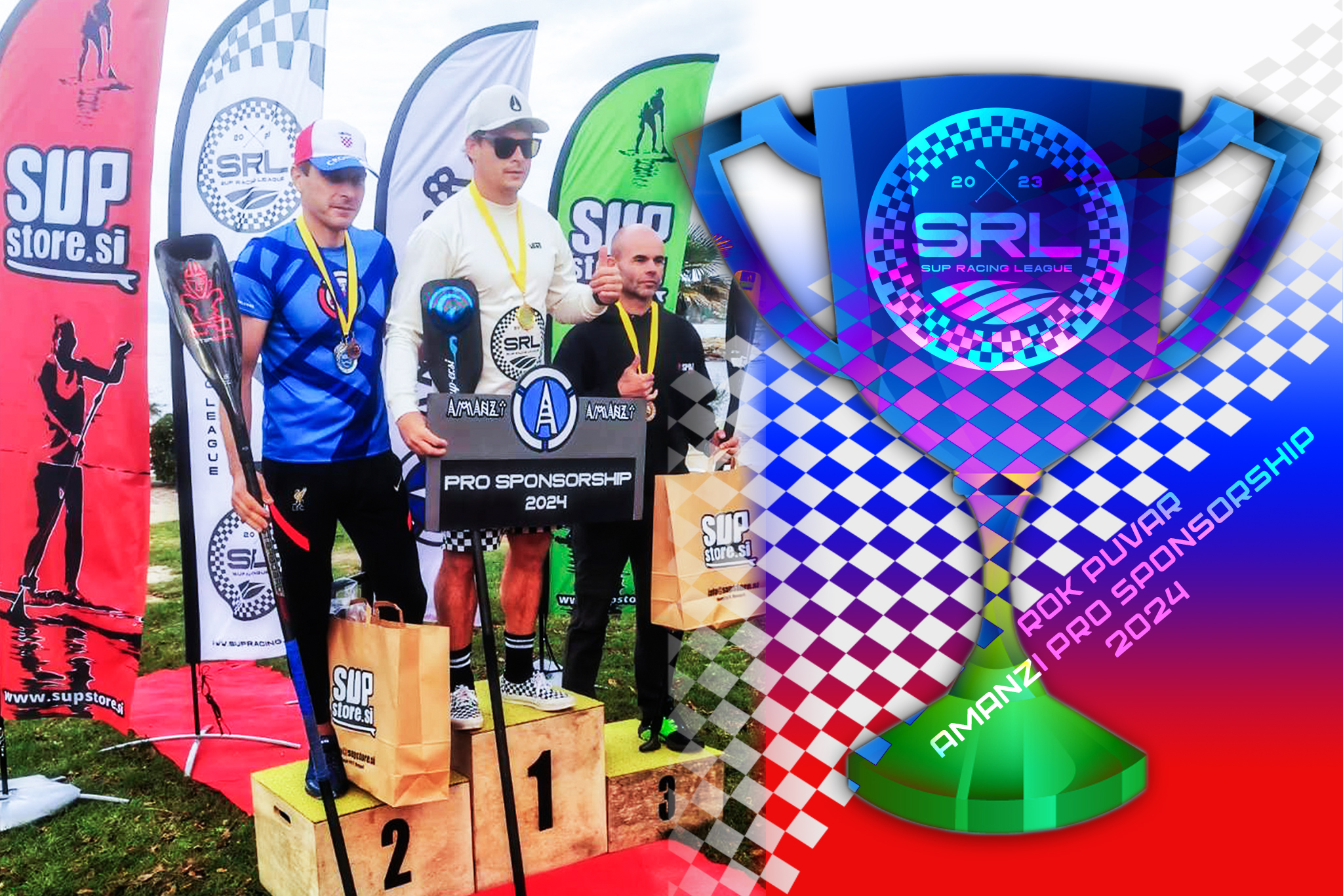 Amanzi proudly sponsors Rok Puvar for his overall win. Celebrating excellence in sports. #AmanziSponsorship #SportsAchievement