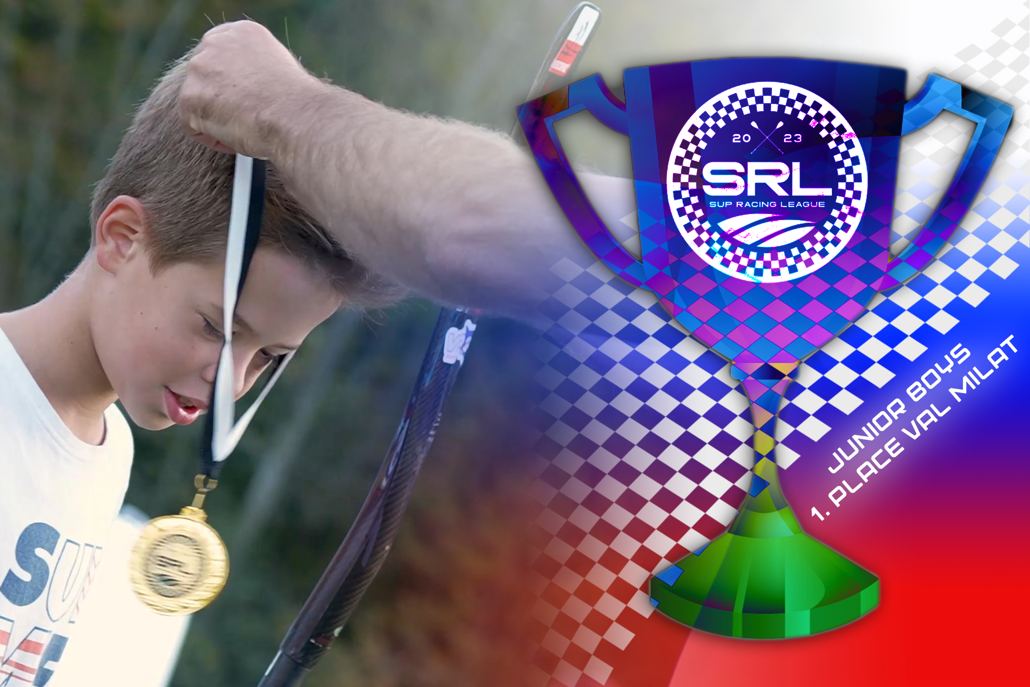 Congratulations to Val and the boys' podium for the overall win in the SUP Racing League! #SUPChampions #MenInSports