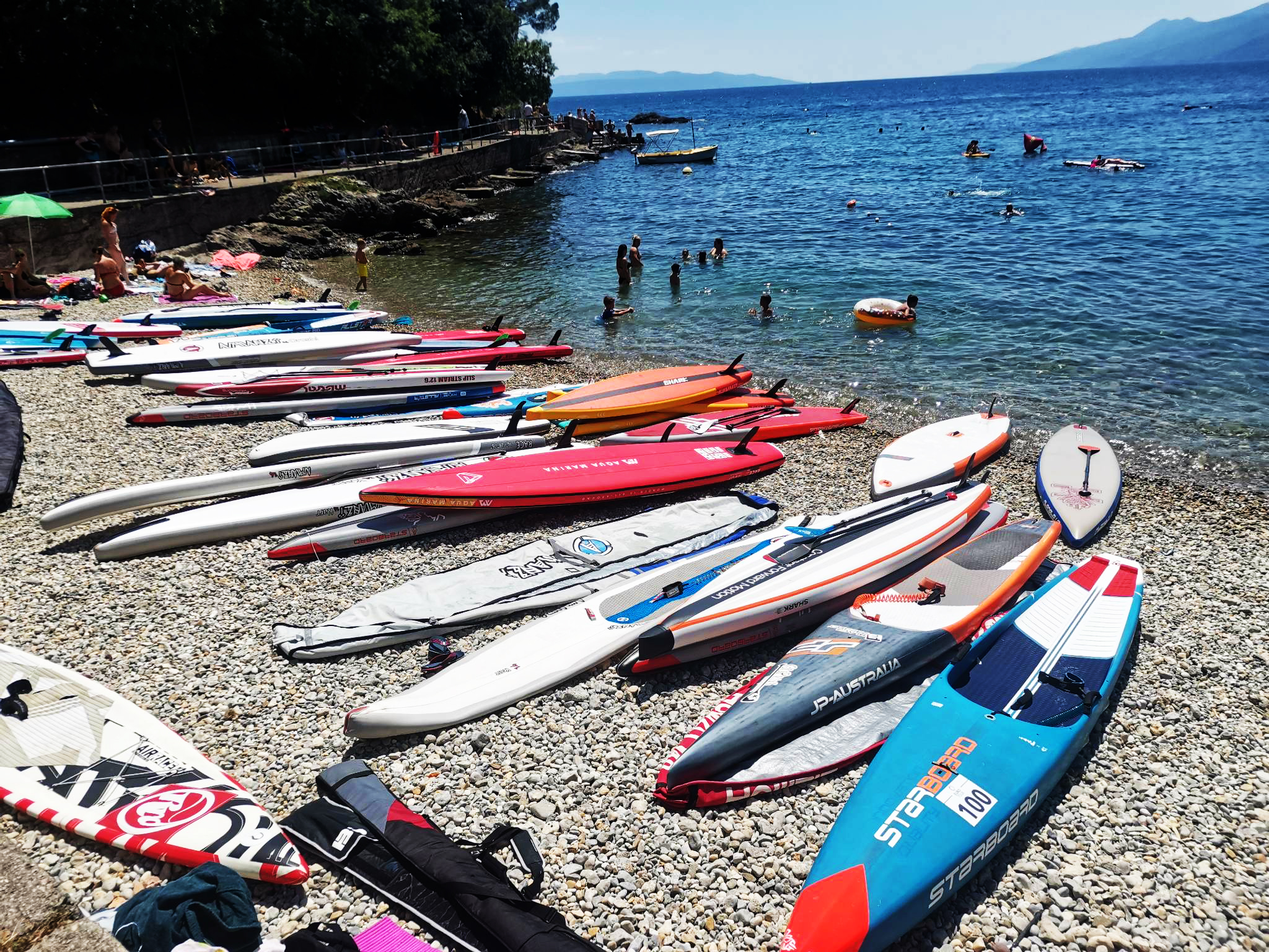 Discover a thrilling humanitarian SUP race in Croatia with Amanzi Sup boards, including the cutting-edge SUPERMODE, in the Adriatic Sea