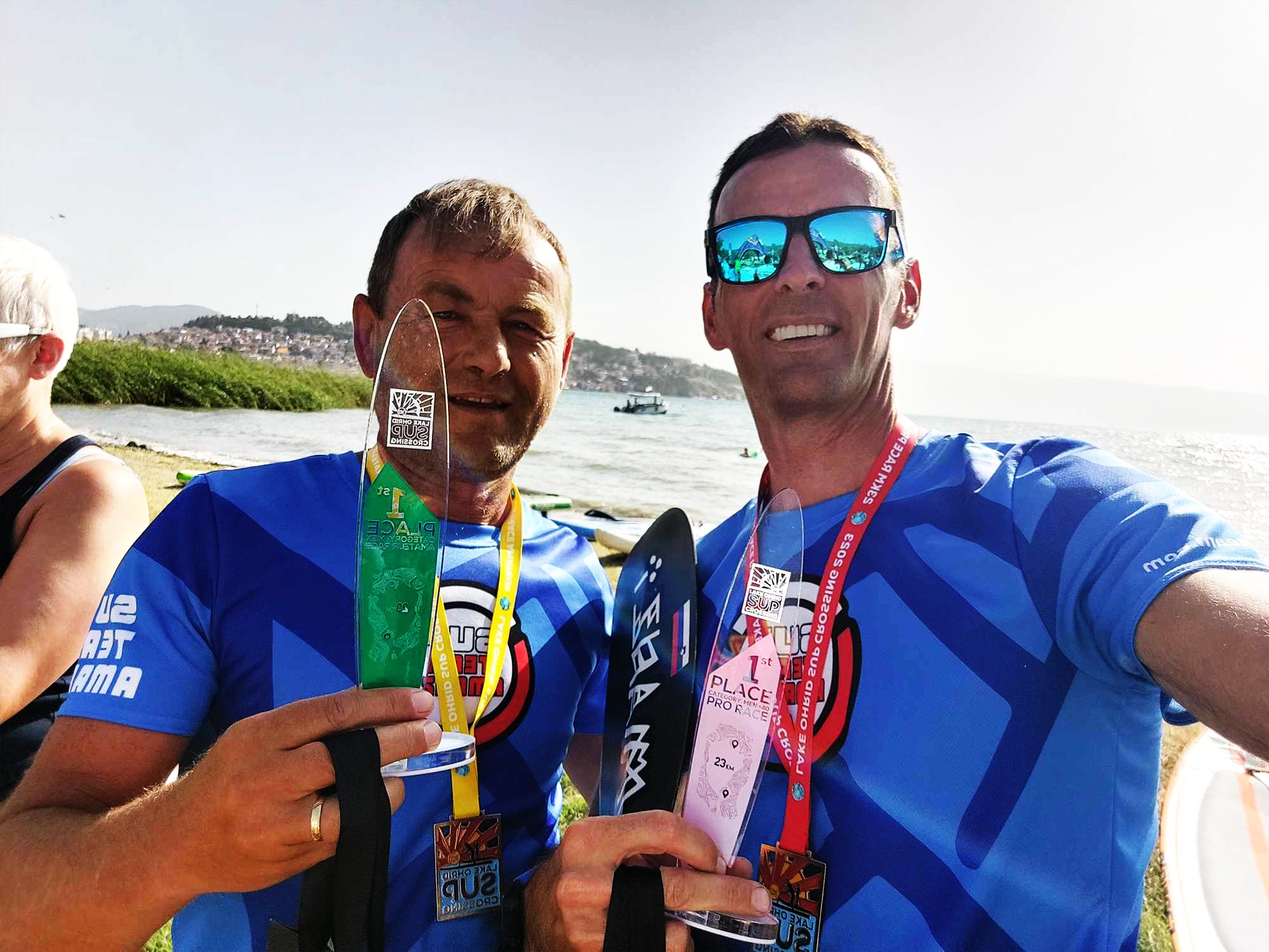 Amanzi team zmagovalca na prečkanju Ohridskega jezera