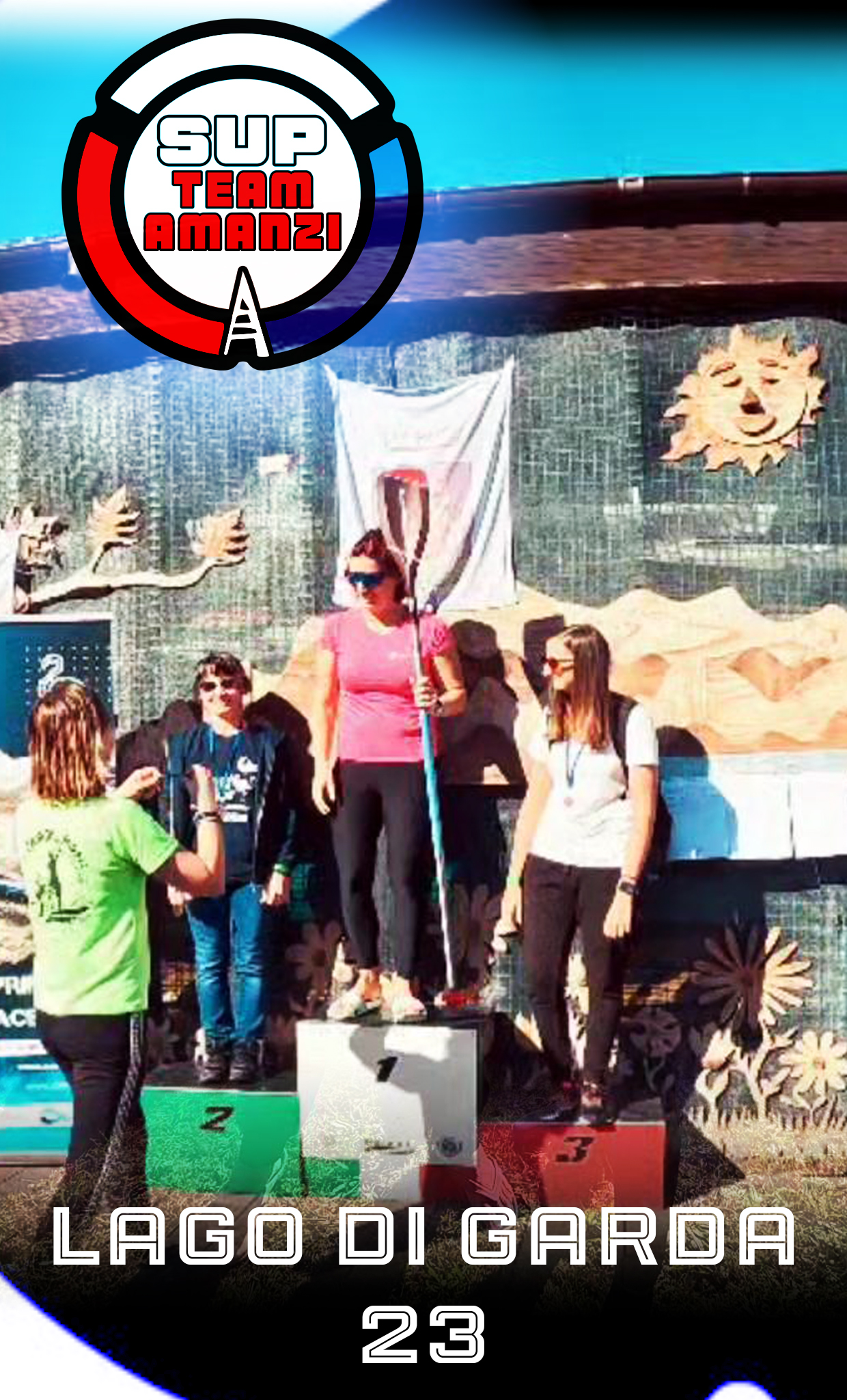 Experience the Grand Finale - A.S.D GARDA PADDLE! Exciting triumph in the 10 km Stand Up Paddling Race on Lake Garda